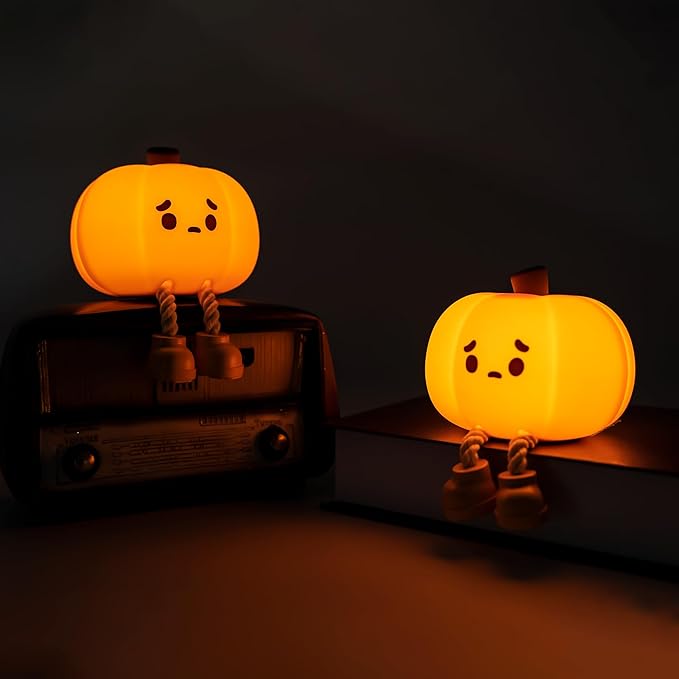 😍 Cute Pumpkin Soft Silicone Lamp ⚡️⚡️| 🔥 Flat 50% OFF 🔥