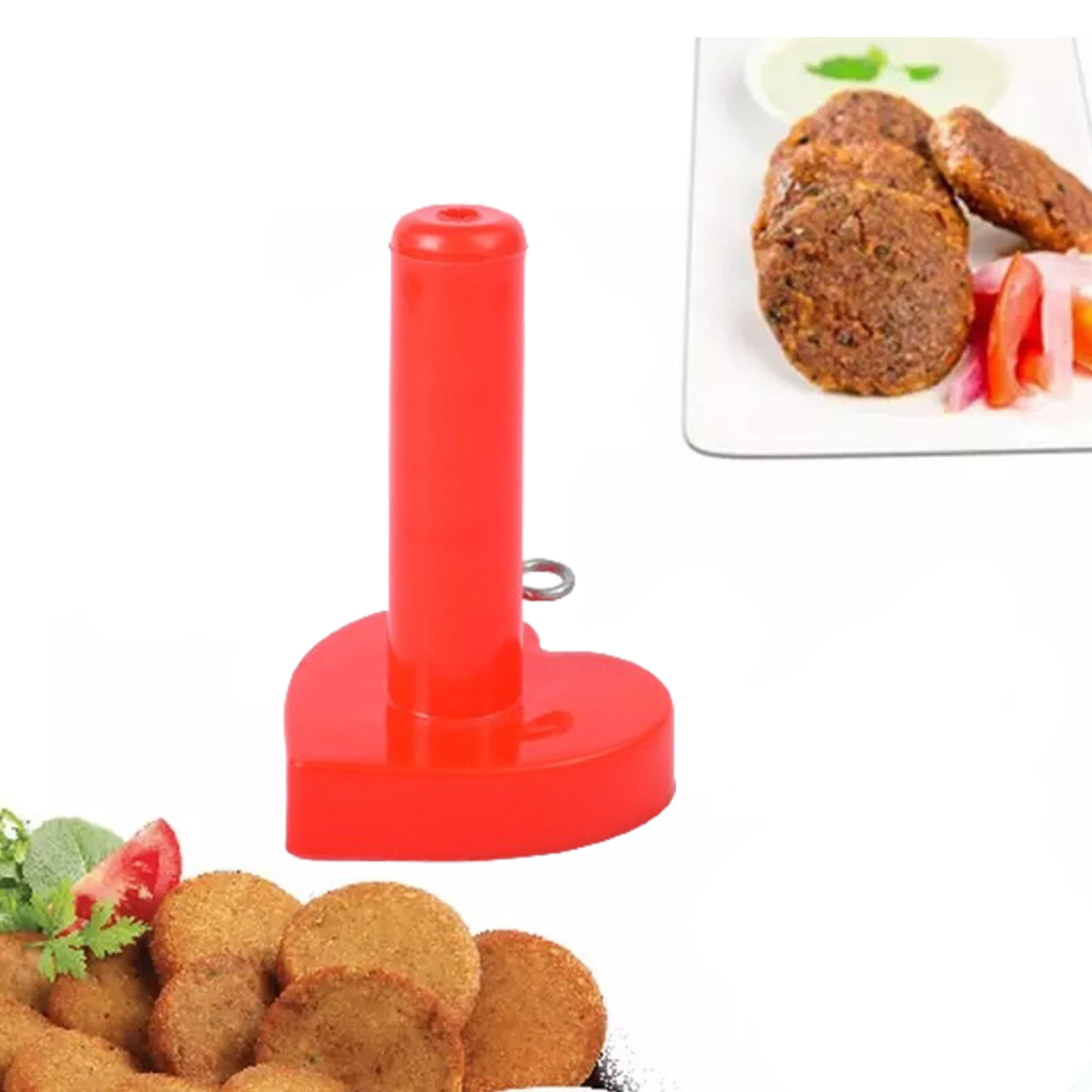 🔥 Pack of 2 Kabab Moulds & Samosa Maker | 😍 Flat 50%OFF 🤩