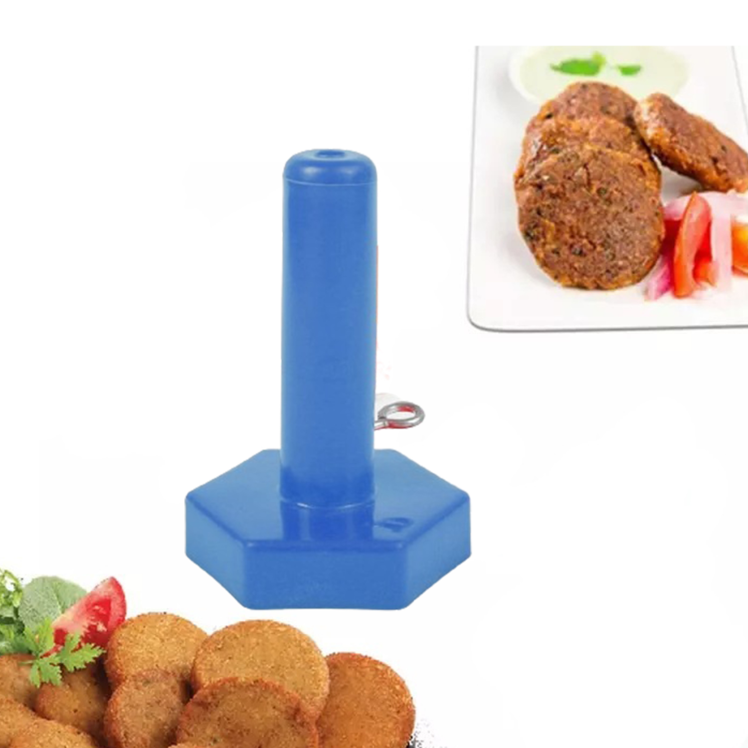 🔥 Pack of 2 Kabab Moulds & Samosa Maker | 😍 Flat 50%OFF 🤩