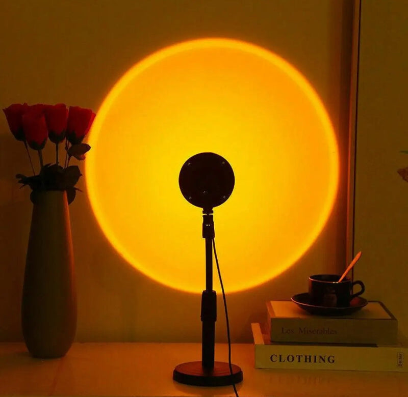 Creative Sunset Projection Lamp ✨ 16 Colors, 4 Gradients ✨ | 🔥 Flat 40% OFF! 🔥